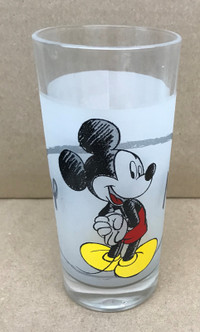 Disney frosted glass - Mickey Mouse