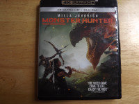 FS: "Monster Hunter" (Milla Jovovich) 4K Ultra HD + Blu-ray