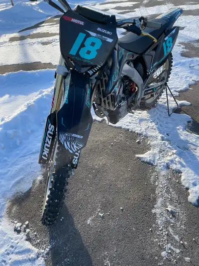 It’s a 2016 RMZ 250 fuel injected with regular maintenance done to it and I believe it Has 85 hours...