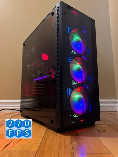RTX 2080 8GB (Beats 3060) i7 9700K 8 Core RGB Gaming PC, View more
