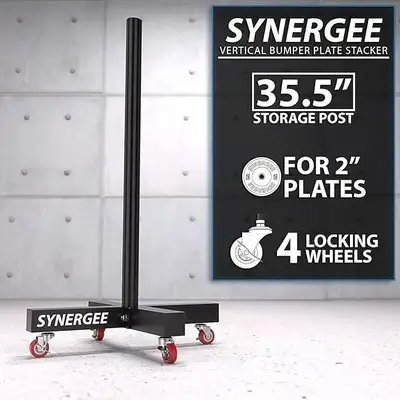 synergee gym plate storage, View more