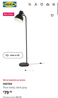 IKEA floor lamp 