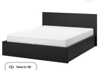  IKEA MALM  Used double size bed frame 
