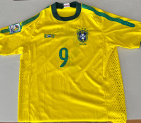 Maillot BRASIL  LUIS FABIANO foot Bresil Brazil WORLD CUP 