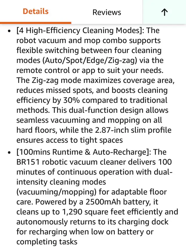 Robot Vacuum and mop combo in Vacuums in St. Catharines - Image 8
