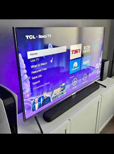 TCL Intelligent 4k smart TV, View more