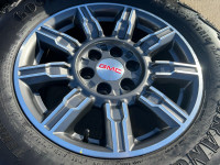 A111. 2024 GMC Sierra AT4X  OEM rims and tires