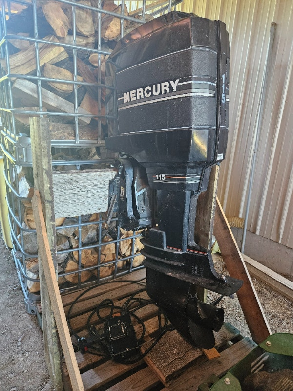 1995 Mercury Outboard motor; 115 h.p. Boat Parts, Trailers