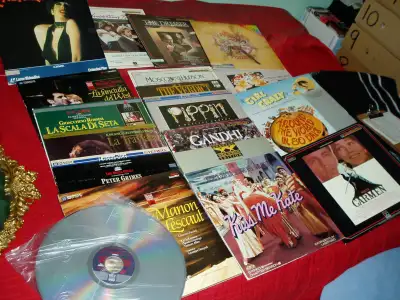 VARIOUS LASER DISKS $10 EACH, View more