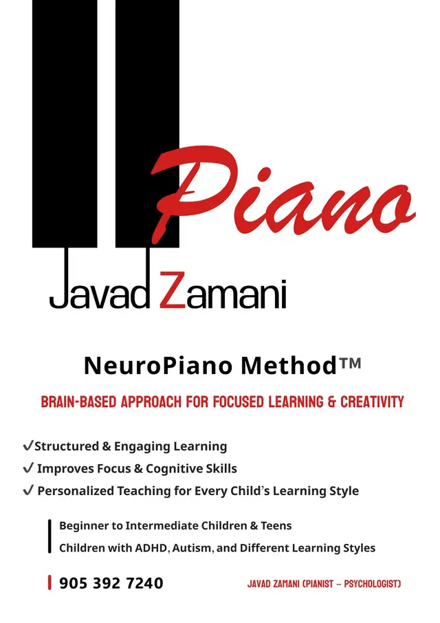 Piano Lessons for Children & Teens — Special Needs Welcome