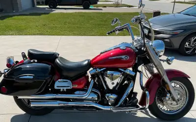 I am looking to trade my 2006 Yamaha Roadstar Silverode XV1700cc AT for Harley sportster, it was Saf...