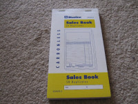 Blueline Sales Book G3NCR.2 50 Duplicates New book + more-$5 lot