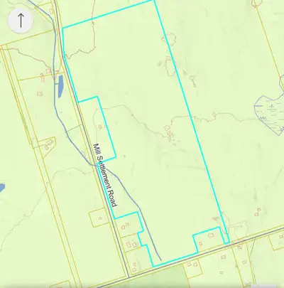 Approximately 86 acres of land for sale in Hoyt, NB. It is partial woodland and open fields has a sm...