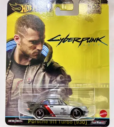 2024 Hot Wheels Premium Pop Culture Cyberpunk 2077 Porsche 911 Turbo (930)