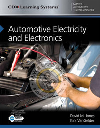 Automotive Electricity and Electronics Jones 9781284101461