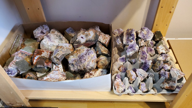 Bay of Fundy rough amethyst, jasper, agate in Hobbies & Crafts in Cole Harbour - Image 4