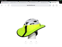 DaBrim bike helmet visor.