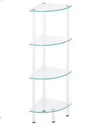 4 tier glass shelf 