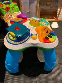 Bilingual Baby toddler standing activity centre