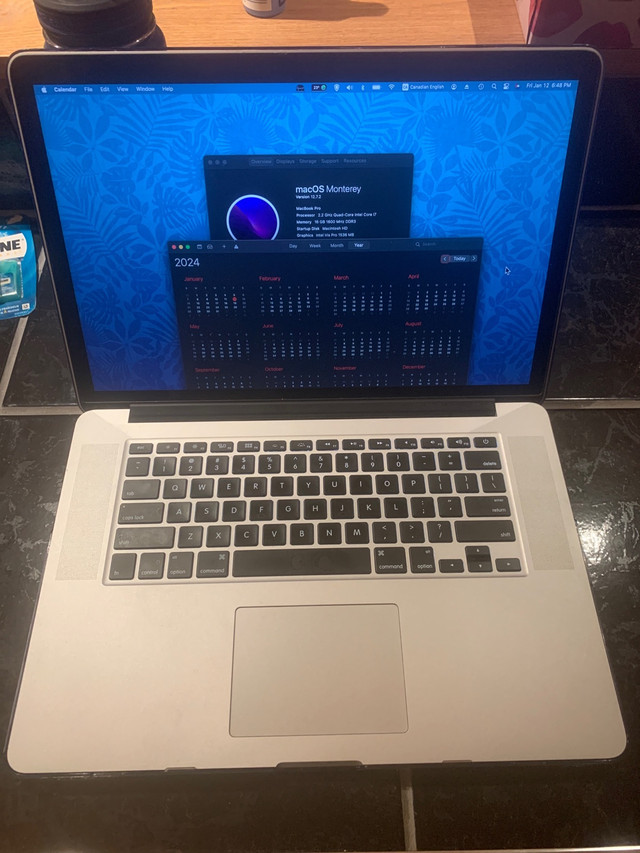 Apple MacBook Pro 15'' Mid-2015 in Laptops in Oshawa / Durham Region - Image 2