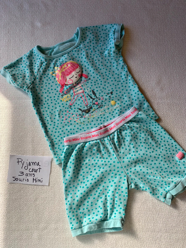 Fillette – 3 ans - Pyjamas dans Vêtements - 3T  à Longueuil/Rive Sud - Image 4