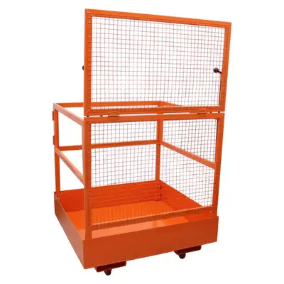 Forklift Safety Cage Work Platform Lift Basket Fence 022404, View more