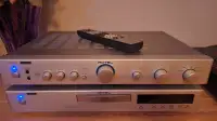 Rotel Integrated Amplifier and CD Player