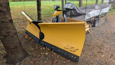 Excellent condition, basically a brand new Fisher v-plow. It was used on one property where it never...