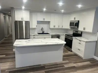 Newly constructed 2+1 bedroom basement unit close to downtown Goderich. Approx 1150 sq feet, new app...