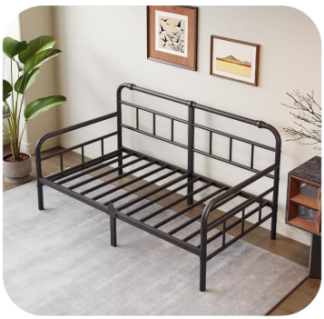 Daybed frame and mattress, View more