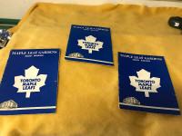 3 VINTAGE MAPLE LEAF GARDENS 1970 & 1971 NHL HOCKEY MAGAZINES