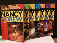 Set of 7 Gently Used NANCY DREW Books