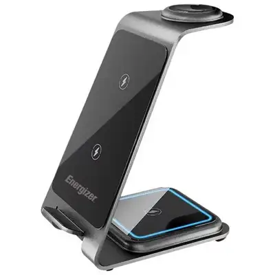 Energizer 3-in-1 15W Magnetic Wireless Charging Stand (WCP302) -, View more