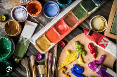 I am looking for all kinds of art supplies. Colored paper, watercolor paper, paints, crayons, colore...