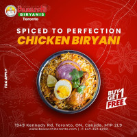 Takeout Special: Buy One Biryani and Get Second  Biryani FREE