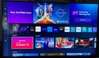 New 55” QLED Samsung TV 4K (June 2023)