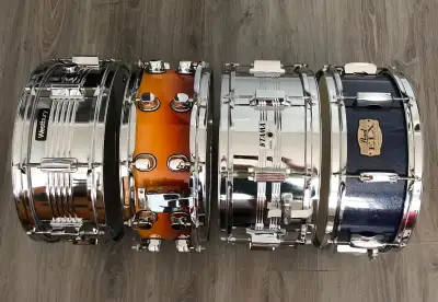 Snare drums (x4), View more