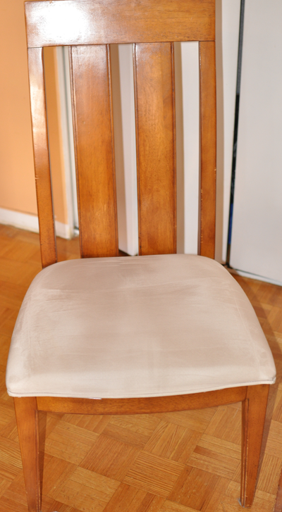 Solid Oak Velvet Chair, View more