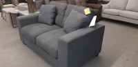 New Grey Loveseat with Accent Cushions *Reg $1099*