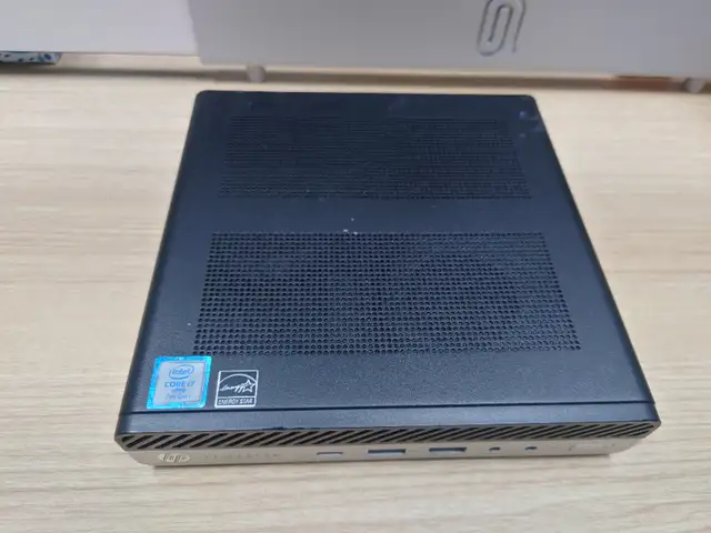 HP EliteDesk 800 G3 Desktop Mini i7-7700 3.6GHz 16GB RAM VGA in Desktop Computers in City of Toronto - Image 2