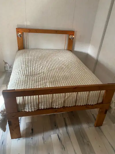 Handcrafted Queen bed , View more