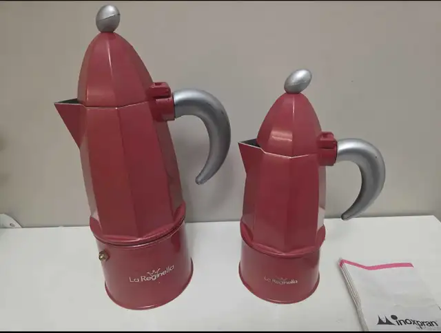 Italian La Reginella Espresso Stove Top Coffee Makers 