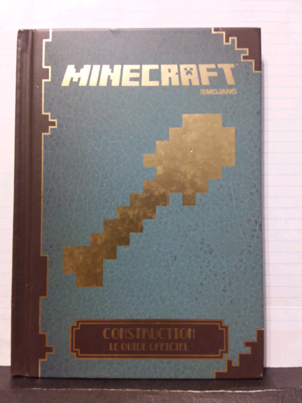 MINECRAFT  CONSTRUCTION  GUIDE OFFICIEL  in Other in Lanaudière