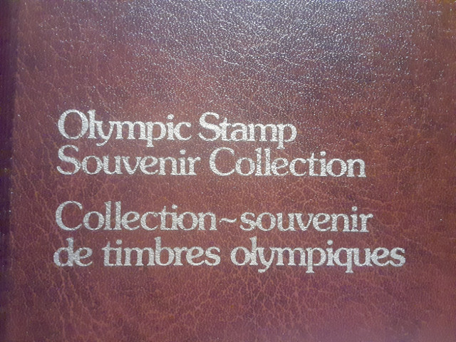 COLLECTION SOUVENIR TIMBRES OLYMPIQUES MONTREAL 1976 dans Art et objets de collection  à Laval/Rive Nord - Image 2