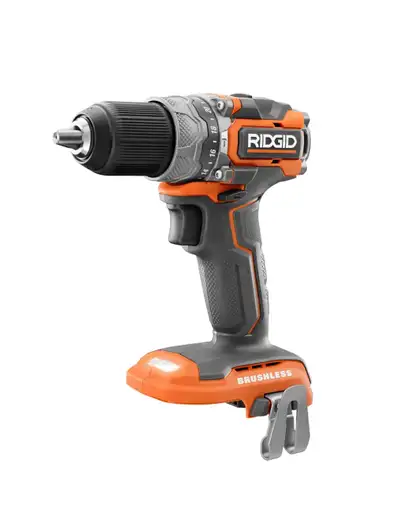 New! RIDGID 18V Brushless Sub-Compact 1/2" Hammer Drill R8711B, View more
