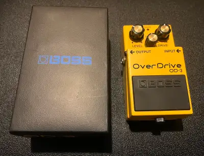 Boss OD-3 Overdrive willing to trade , View more