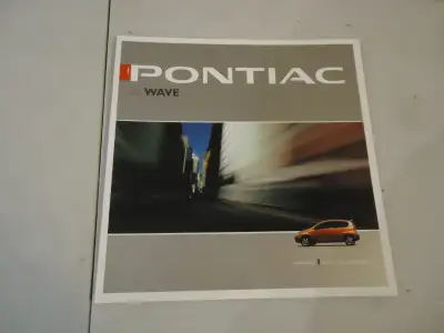 2005 Pontiac Wave Sales Brochure. New. Can Mail in Canada, View more
