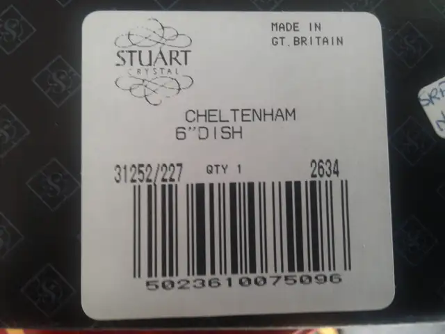 STUART CRYSTAL Cheltenham small bowl64985460749442122