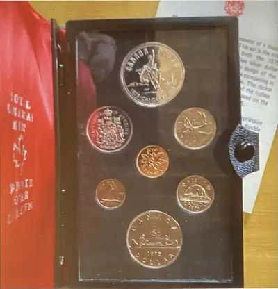 Canada Proof 1975, 1976, 1979 Coin Sets, View more
