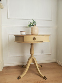 Sold!! Refinished Antique Pedestal Table!